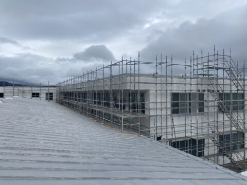 4月6日！今日も足場！！