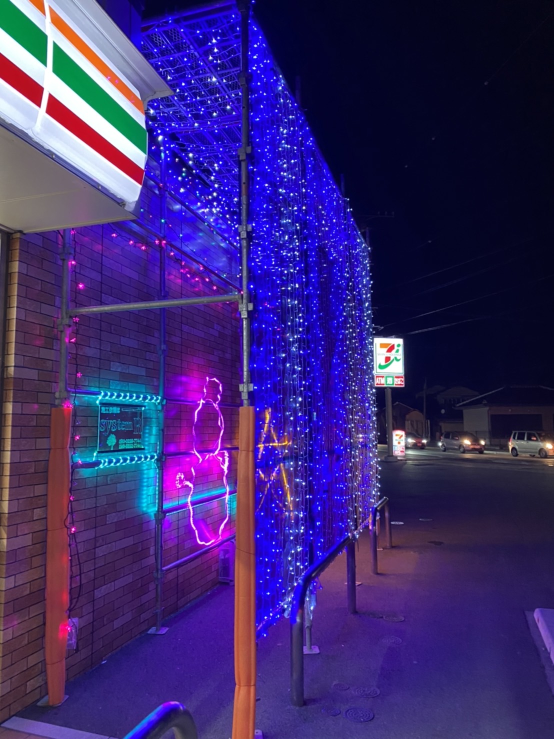 イルミネーション設置工事