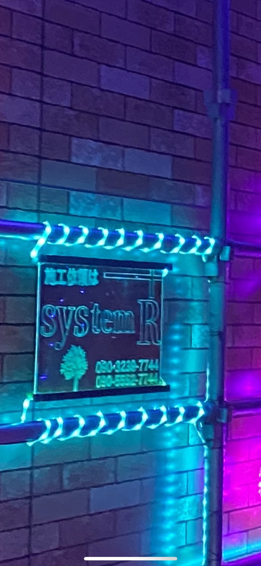 イルミネーション設置工事